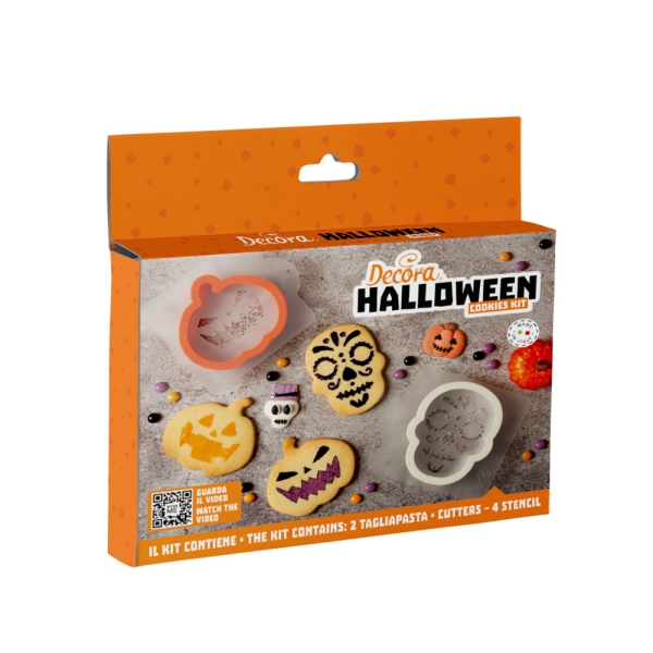Cookie Cutter and Stencil Set - Halloween